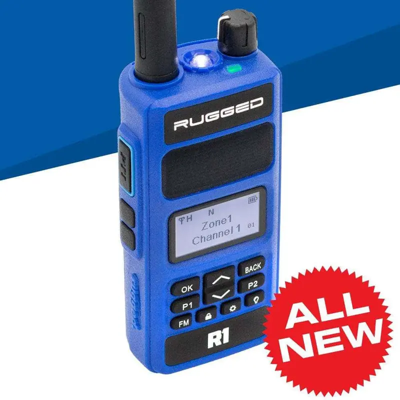 Rugged Radios R1 Handheld Radio - Digital And Analog 1