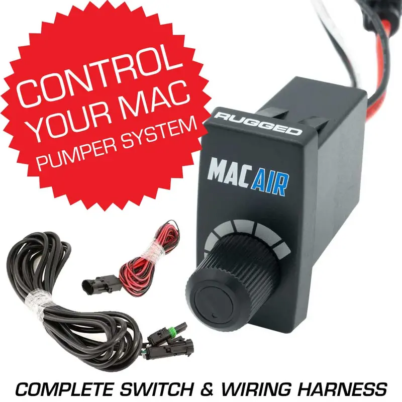 Rugged Radios Rocker Switch Variable Speed Controller (Vsc) For Mac Helmet Air Pumper 1