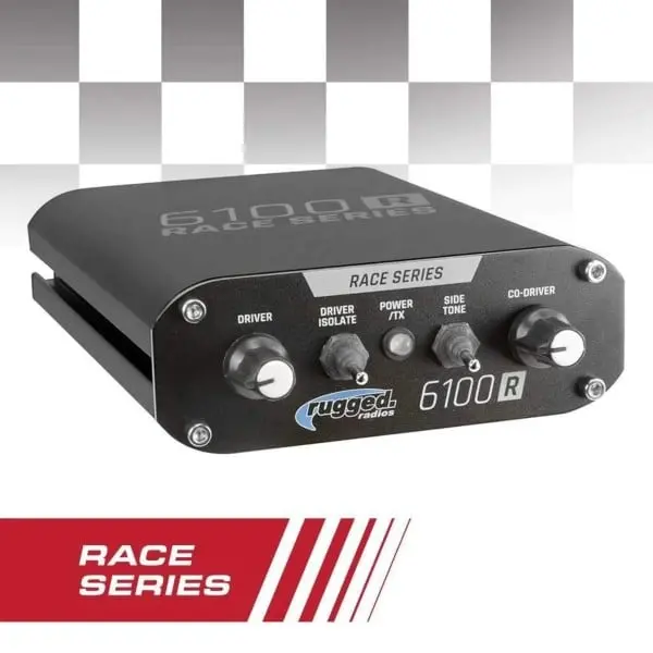 Rugged Radios Rrp6100 Pro Race Series 2 Person Intercom 1