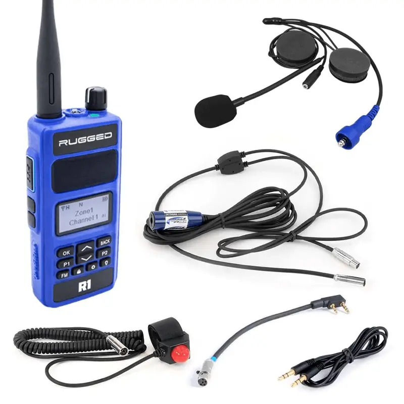 Rugged Radios Single Seat Offroad Kit W/ Handheld Radio 2