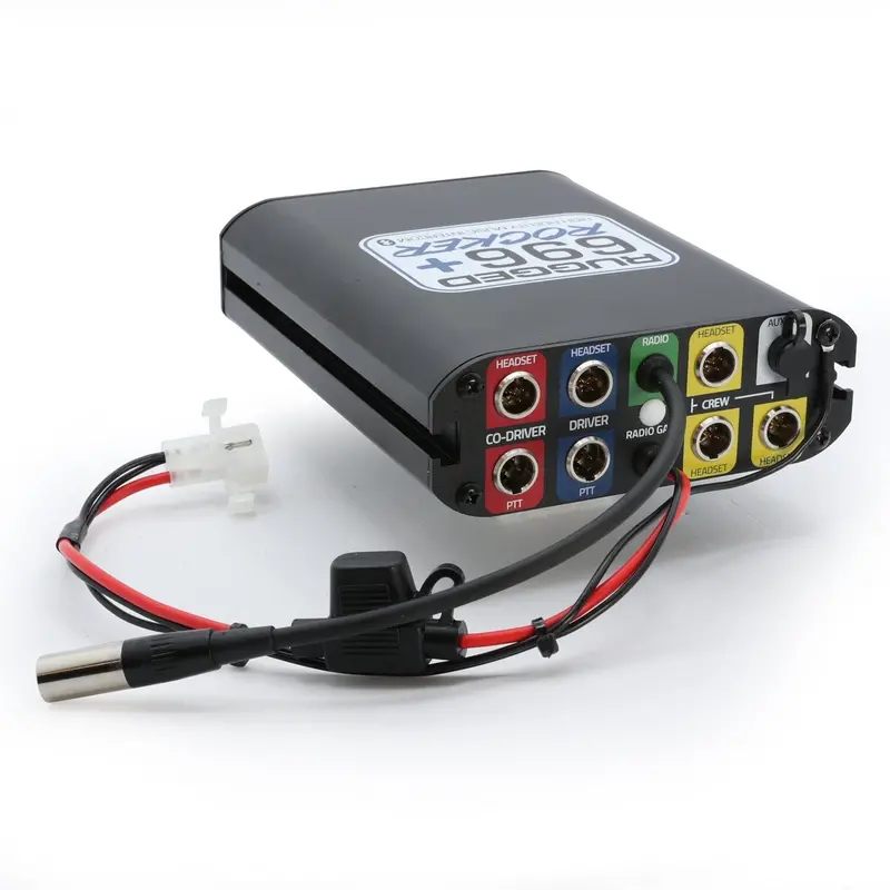 Rugged Radios Stx Stereo Remote Head Complete Master Communication Kit W/ Intercom & 2-Way Radio 1
