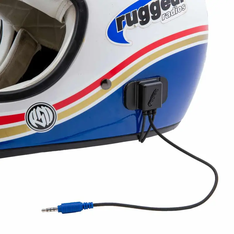 Rugged Radios Super Sport Wired Helmet Kit With Alpha Audio Speakers & Mic 2
