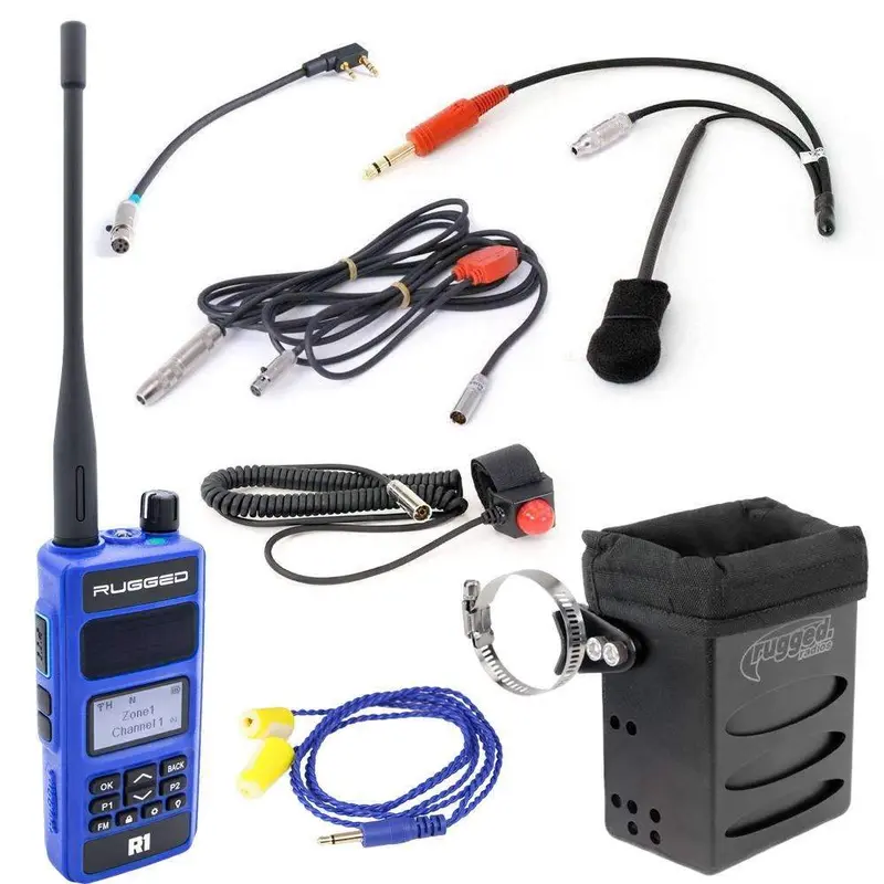 Rugged Radios The Driver - Nascar 3C Racing Kit With Rugged R1 Handheld Radio 1