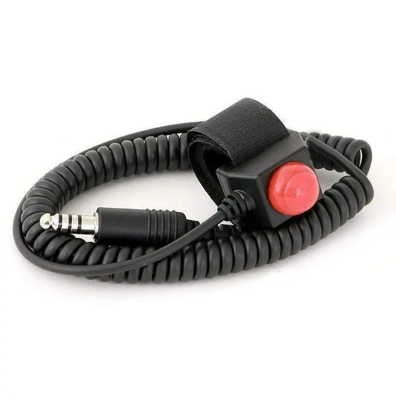 Rugged Radios Velcro Mount Steering Wheel Push To Talk (Ptt) With Quick Disconnect For Intercoms 1
