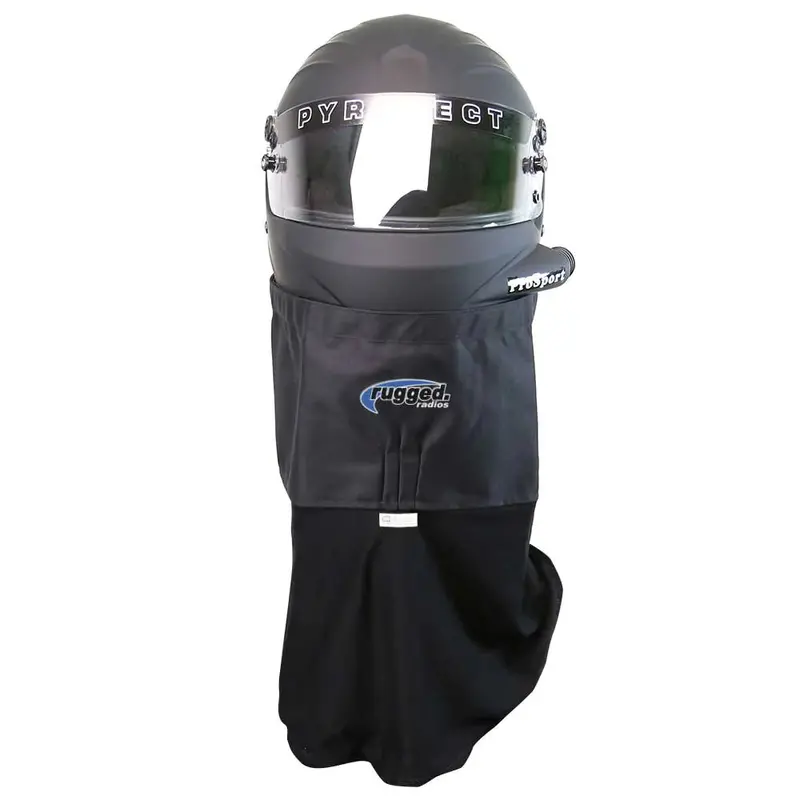 Rugged Radios Velcro Race Helmet Dust Skirt 2