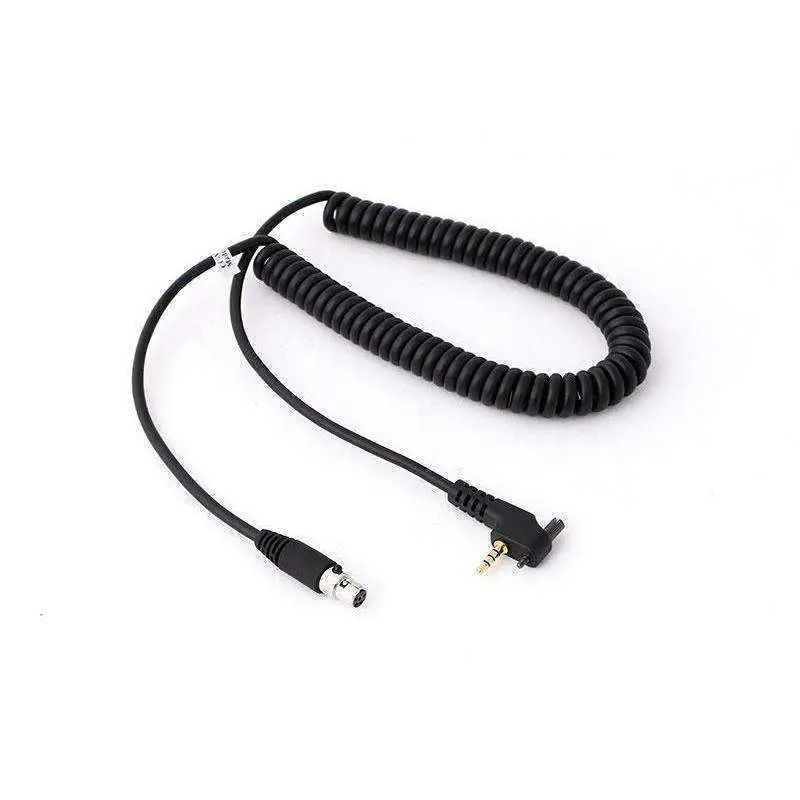 Rugged Radios Vertex Single Pin Bolt On Handheld Radio - Headset Coil Cord 1