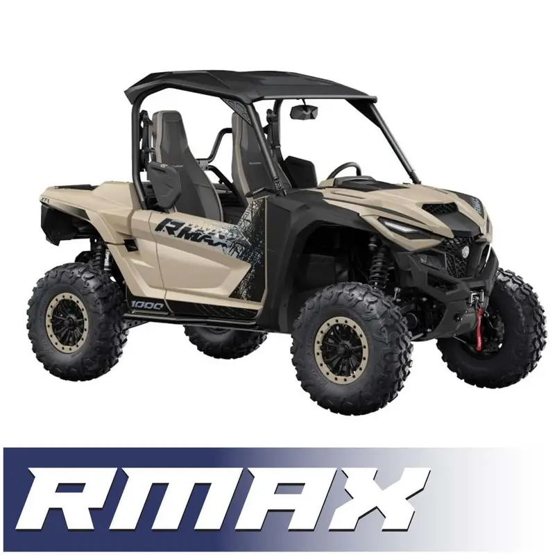 Rugged Radios Yamaha Rmax Complete Communication Kit With Rocker Switch Bluetooth Intercom And 2-Way Radio 1