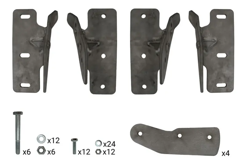 S3 Power Sports Can-Am Maverick R Trailing Arms Rock Guard Kit 1