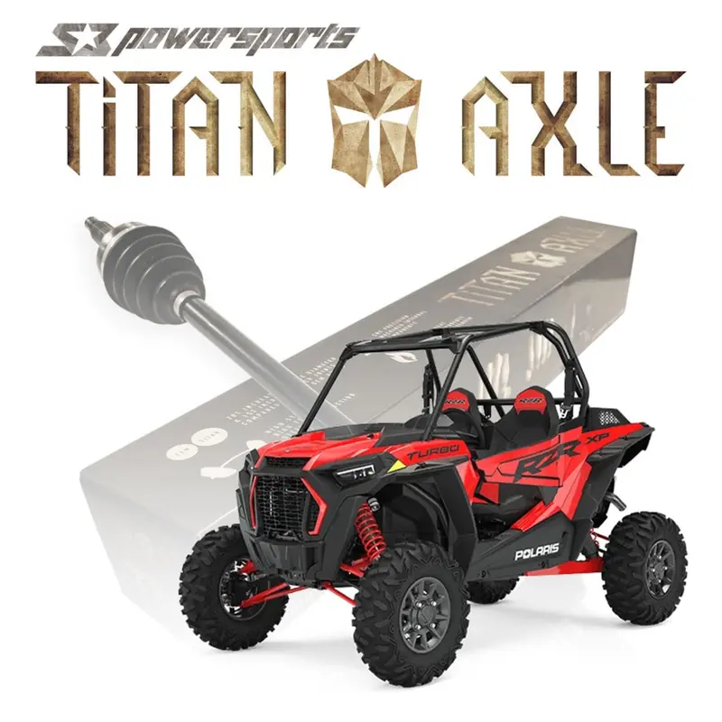 S3 Powersports '16+ Polaris Rzr Xp Turbo Titan Axles 1
