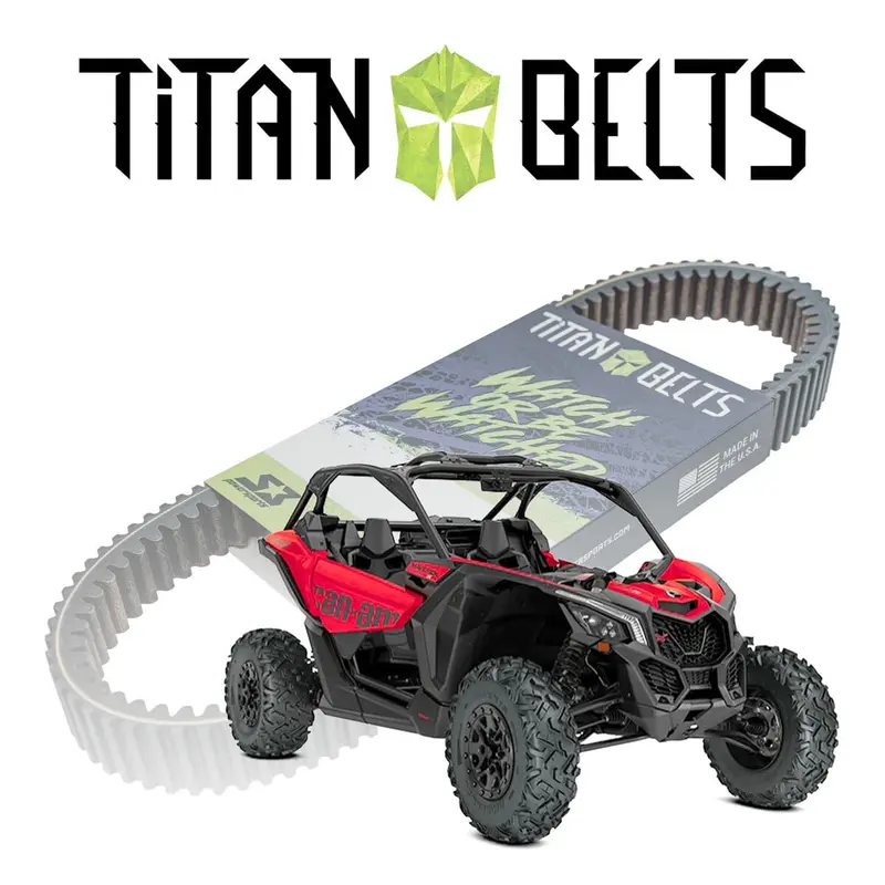 S3 Powersports '17+Can-Am Maverick X3 Titan Drive Belts 1