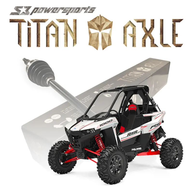 S3 Powersports '18+ Polaris Rzr Rs1 Titan Axles 1