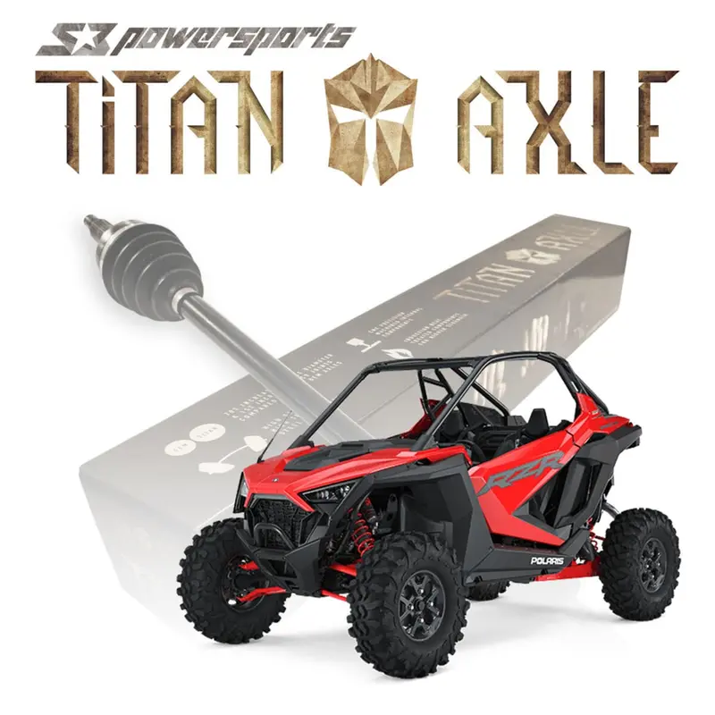 S3 Powersports '20+ Polaris Rzr Pro Xp Titan Axles 1