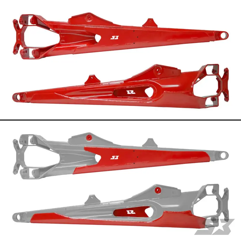 S3 Powersports '22+ Polaris Rzr Pro R Trailing Arms Weld-In Gusset Kit 1