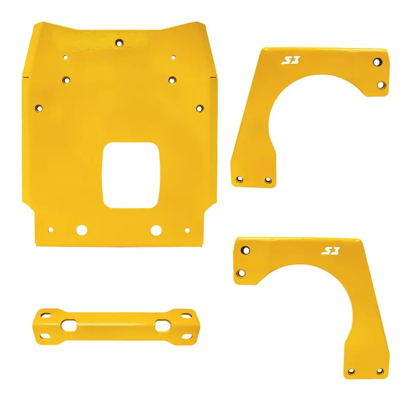 S3 Powersports '24+ Can-Am Maverick R Front Gusset Kit 1
