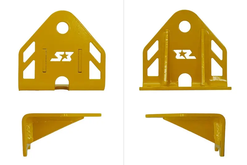 S3 Powersports '24+ Can-Am Maverick R Stock Cage Whip Mounts 2