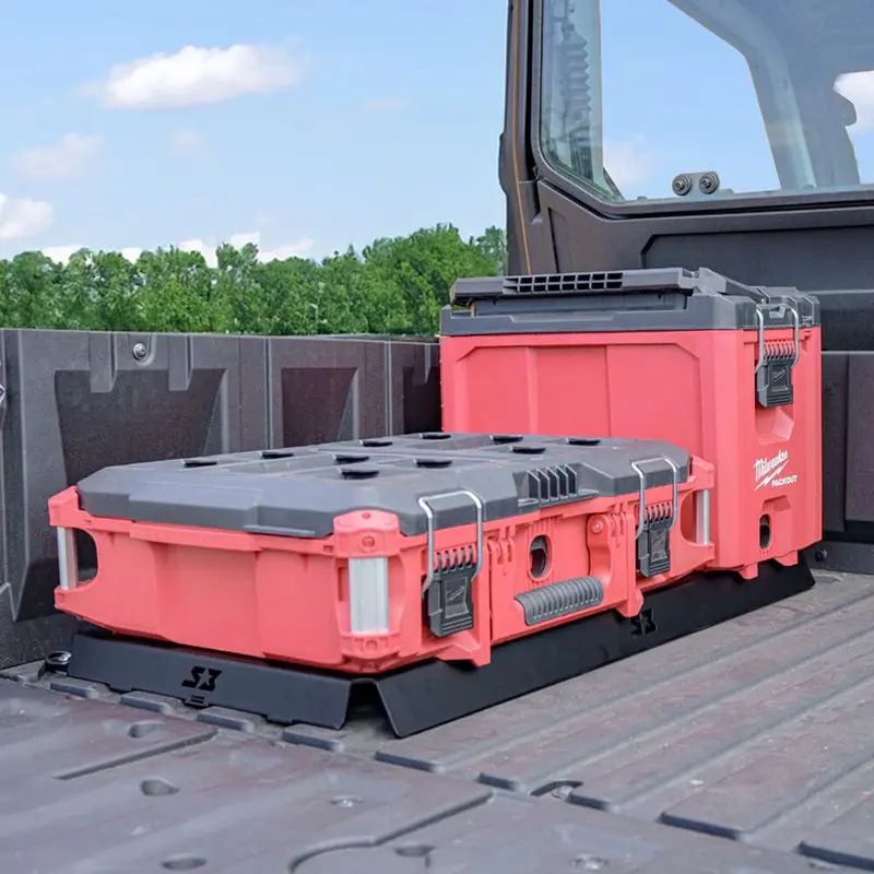 S3 Powersports '24+ Kawasaki Ridge Milwaukee Packout Bed Mount 1