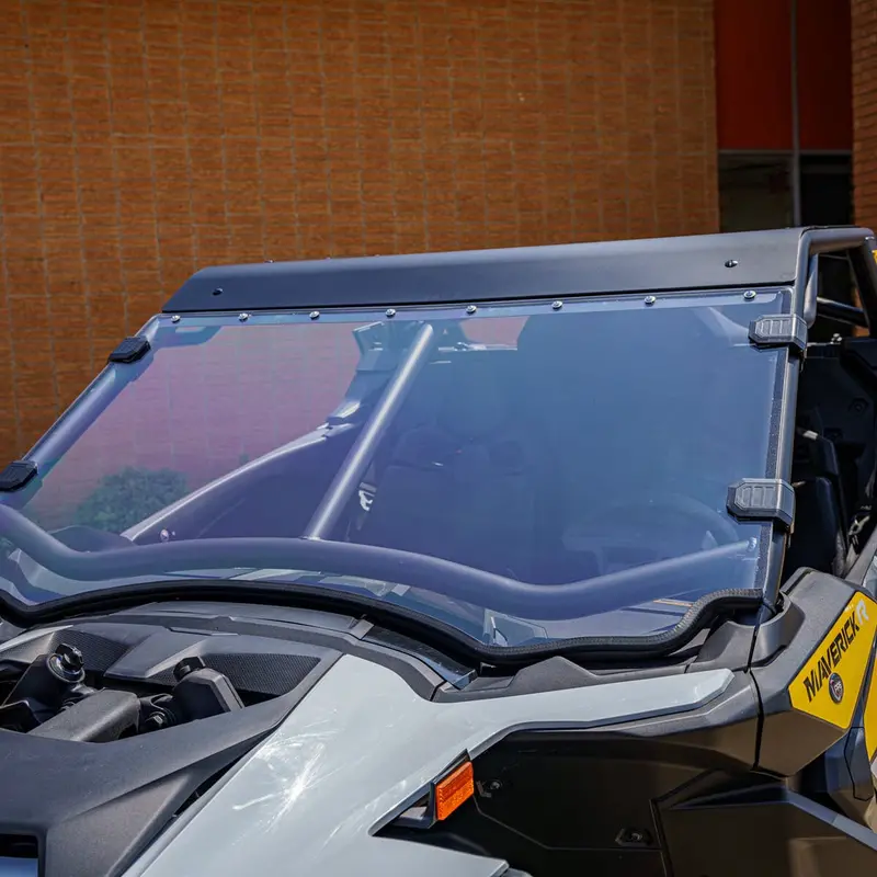 S3 Powersports Can-Am Maverick R Custom Roll Cage Windshield 1