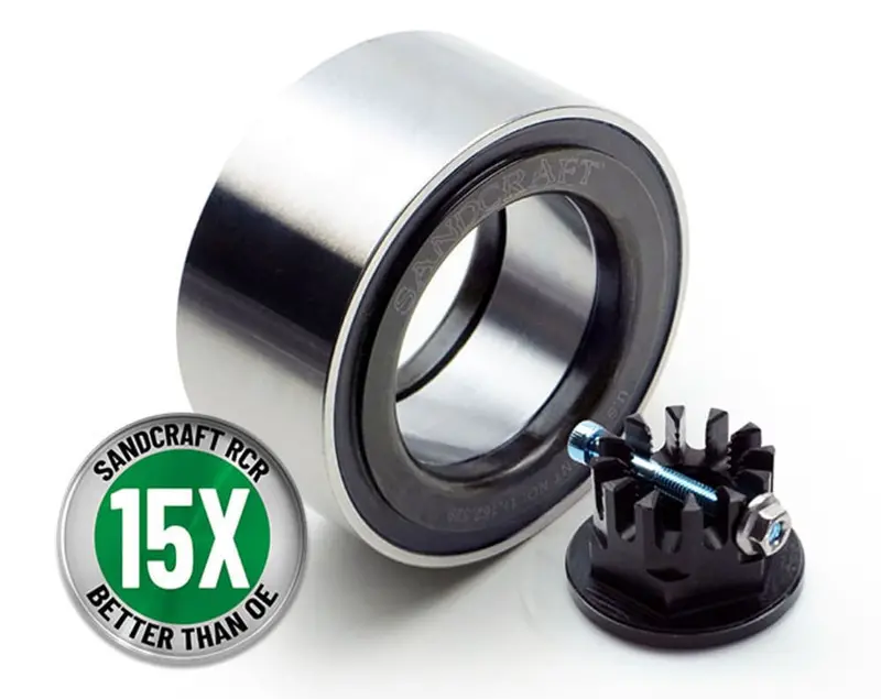 Sandcraft '20-'24 Polaris Rzr Pro Xp Set Of 4 Rockdouble Row Tapered Wheel Bearing 1