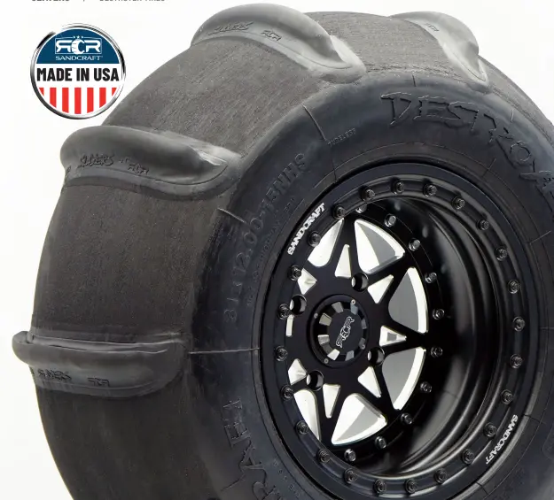 Sandcraft Slayer Rear Paddle Tires - 31" X 12" X 15" - Pair 1