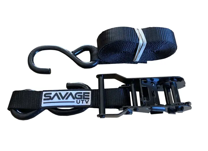 Savage Utv Ratchet Tie Down Straps 1