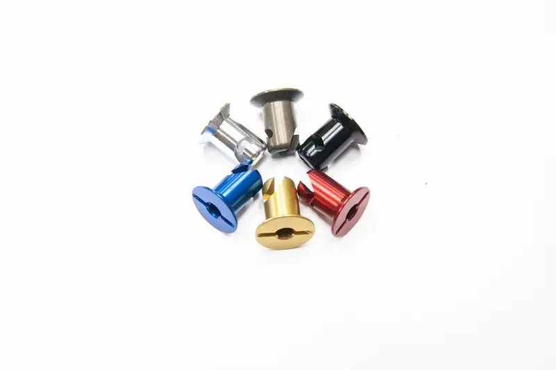 Sdi Elite Aluminum Quarter Turn Dzus Fastener Button - Flush Fit - .406 Shank 1