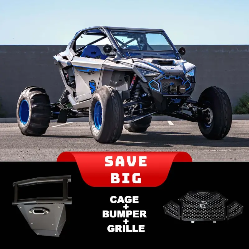 Sdr '22-'24 Polaris Rzr Pro R 2 Works Package Shorty Cage 1