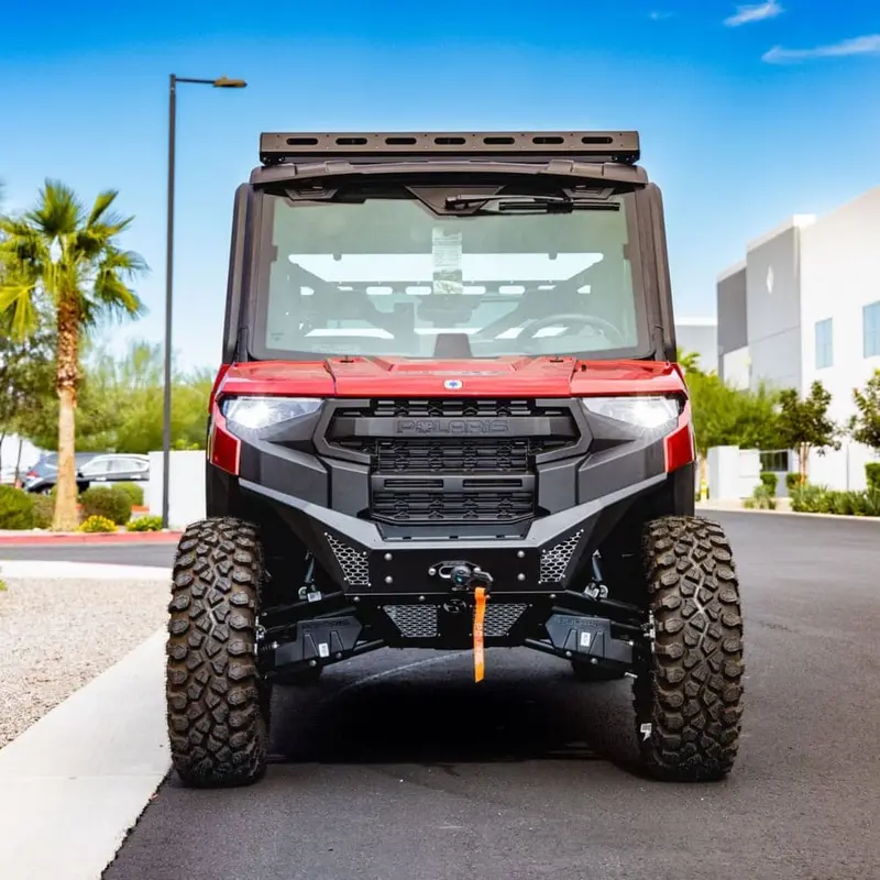 Sdr '25 Polaris Ranger Xp 1000 X-Plorer Series Front Bumper With Winch Mount 1