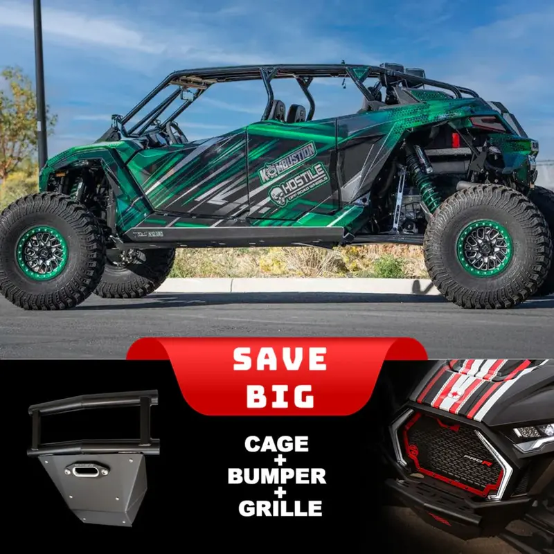 Sdr '25 Polaris Rzr Pro R 4 Works Package Fastback Shorty Cage 1