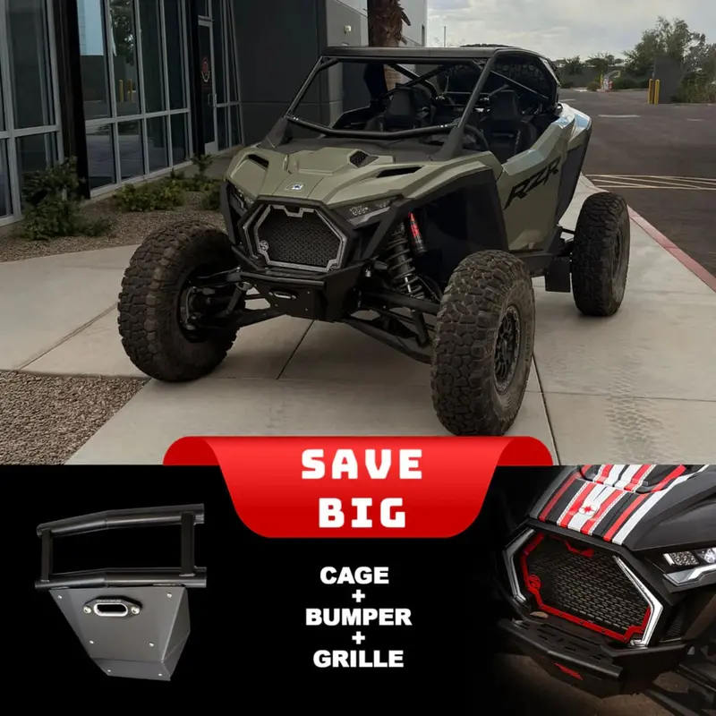 Sdr '25 Polaris Rzr Pro S 2 Works Package Shorty Cage 1