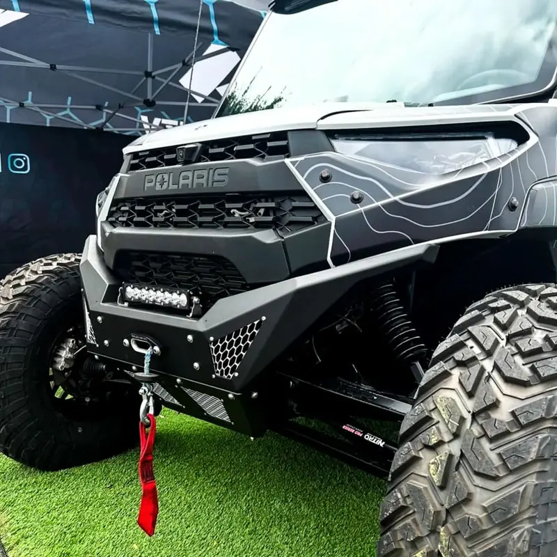 Sdr Polaris Ranger Xp 1000 X-Plorer Series Front Bumper & Winch Mount 1