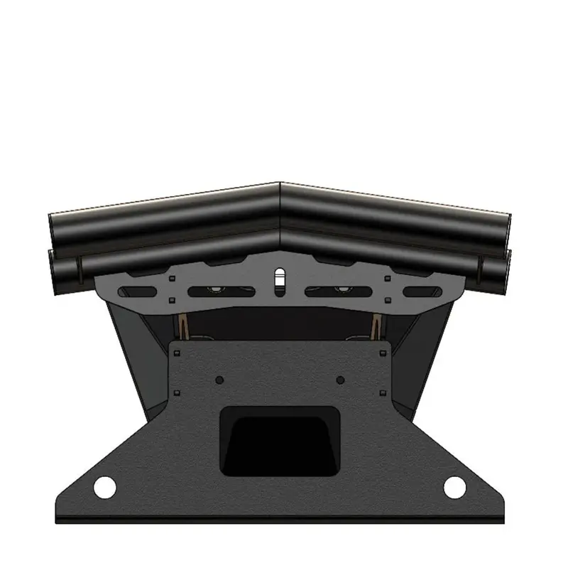 Sdr Polaris Rzr Pro Xp Double Tube Front Bumper W/ Winch Mount 2
