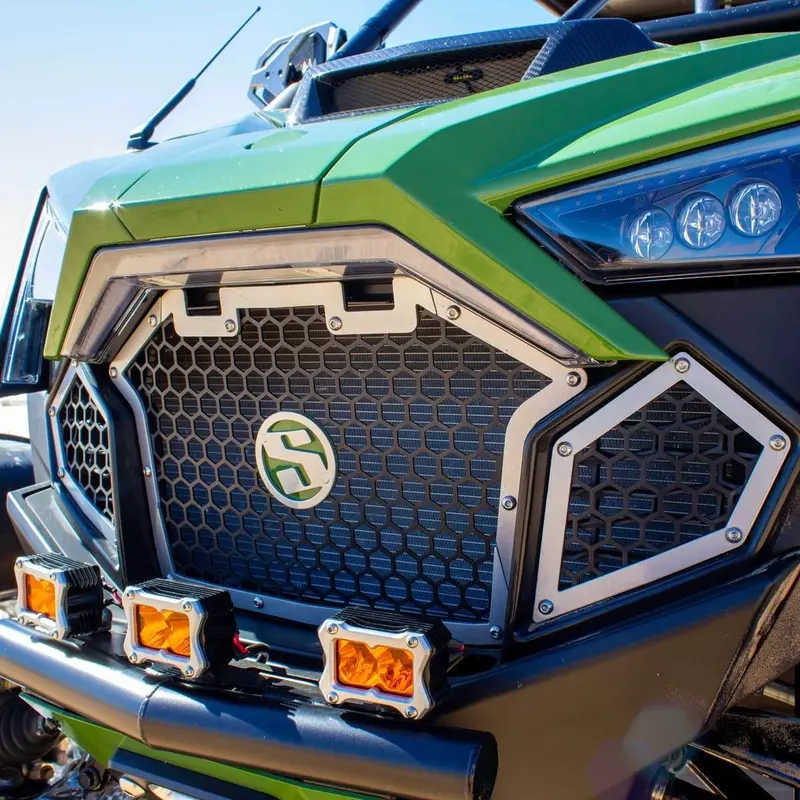 Sdr Polaris Rzr Turbo R Front Grille Kit 2