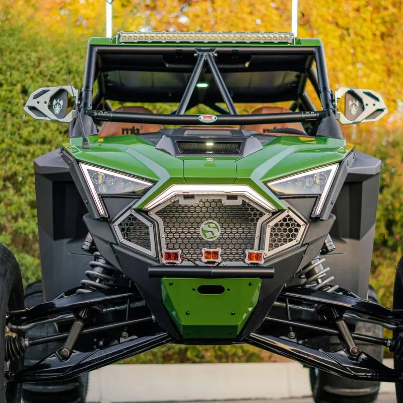 Sdr Polaris Rzr Turbo R Front Grille Kit 3