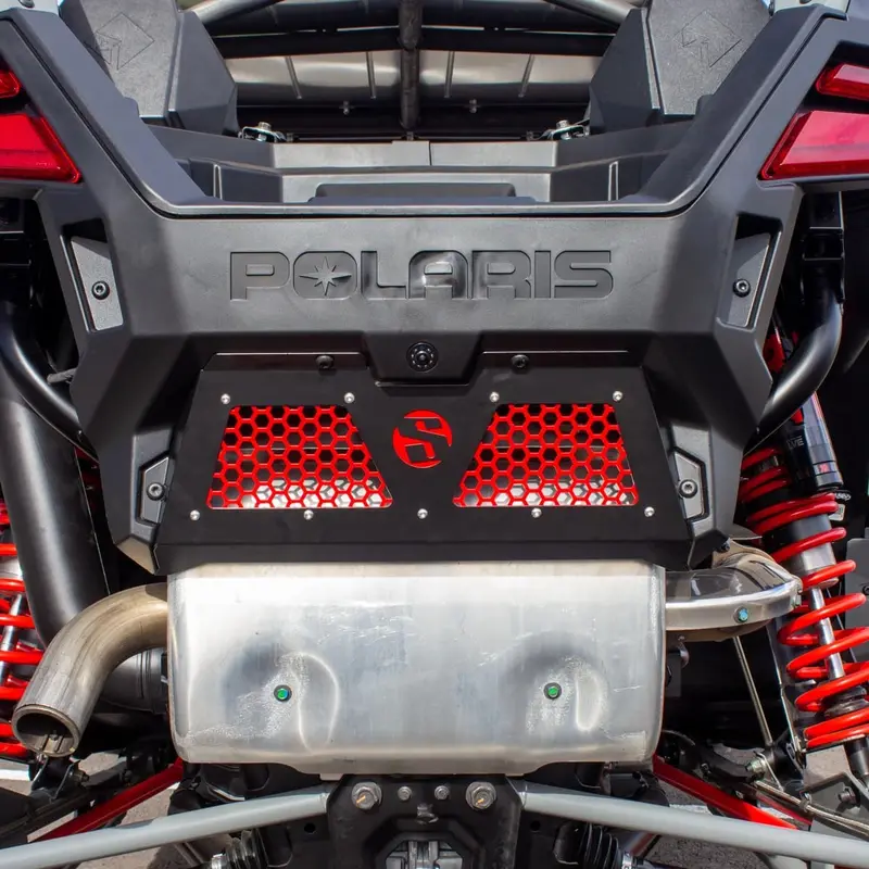 Sdr Polaris Rzr Turbo R/ Pro Xp Rear Exhaust Cover 1