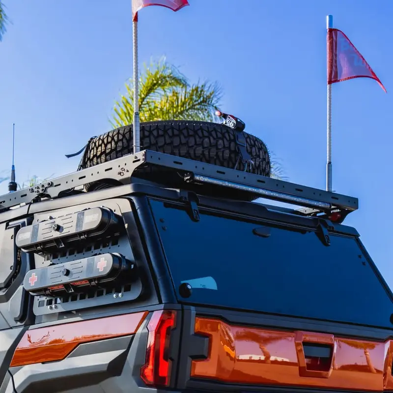 Sdr Polaris Xpedition Adv X-Plorer Series Roof Rack Extension 2