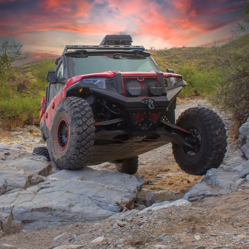 Sdr Polaris Xpedition X-Plorer Series Front Bumper & Winch Mount 2