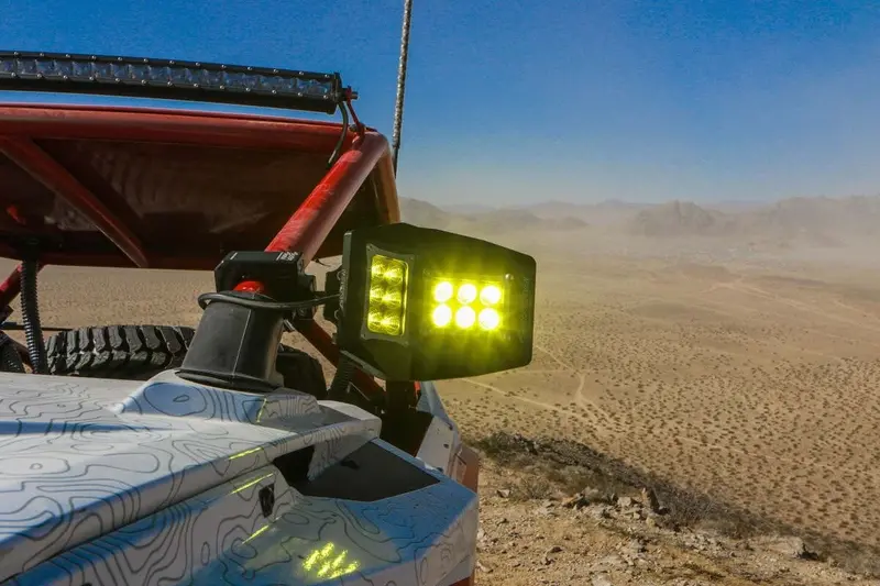 Sector Seven 2X3 Spectrum Sawtooth Led Yellow Lens - 4 Pack 1