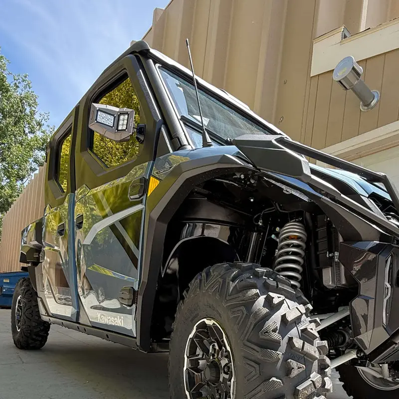 Sector Seven Kawasaki Ridge Sawtooth Led Lighted Mirrors 2