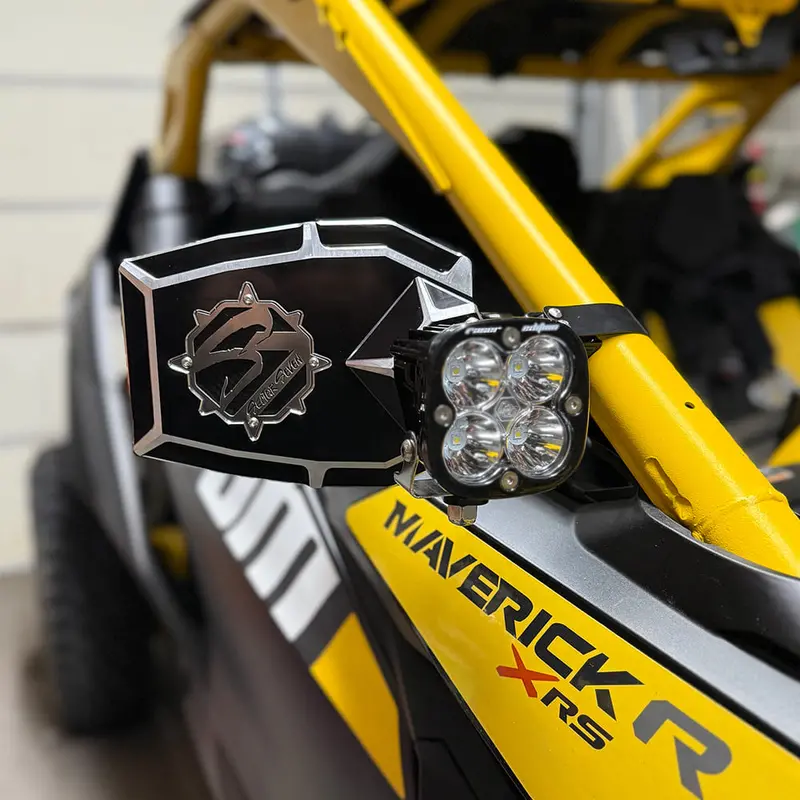 Sector Seven Navigator Mirrors W/ Light Brackets Set 2