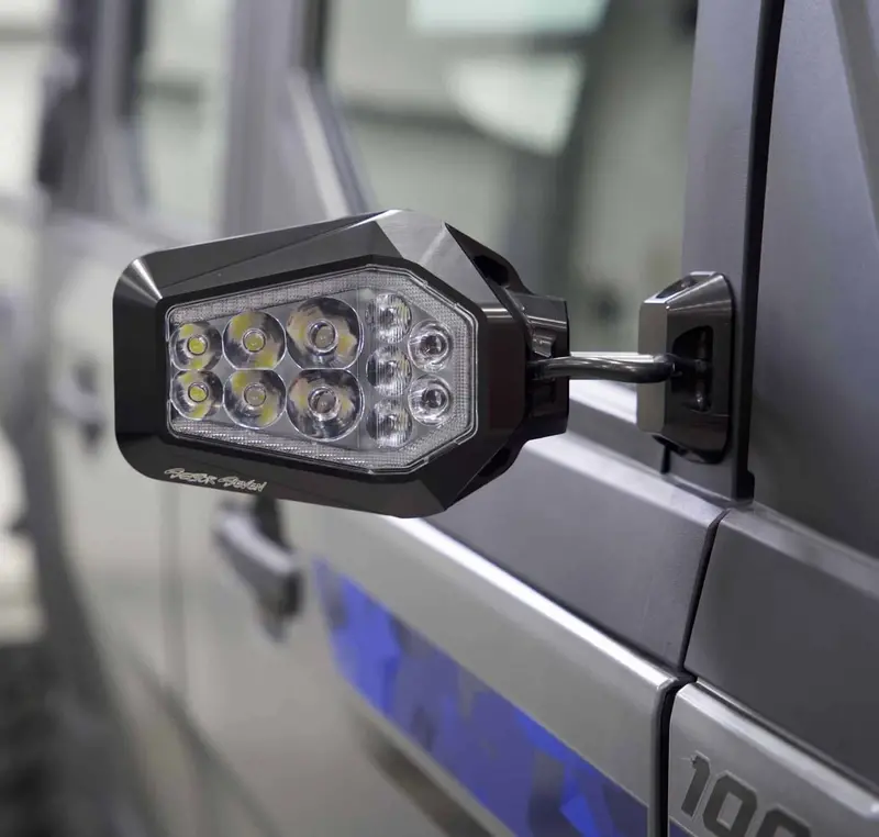 Sector Seven Polaris Xpedition Northstar Prizm Led Lighted Mirrors 2