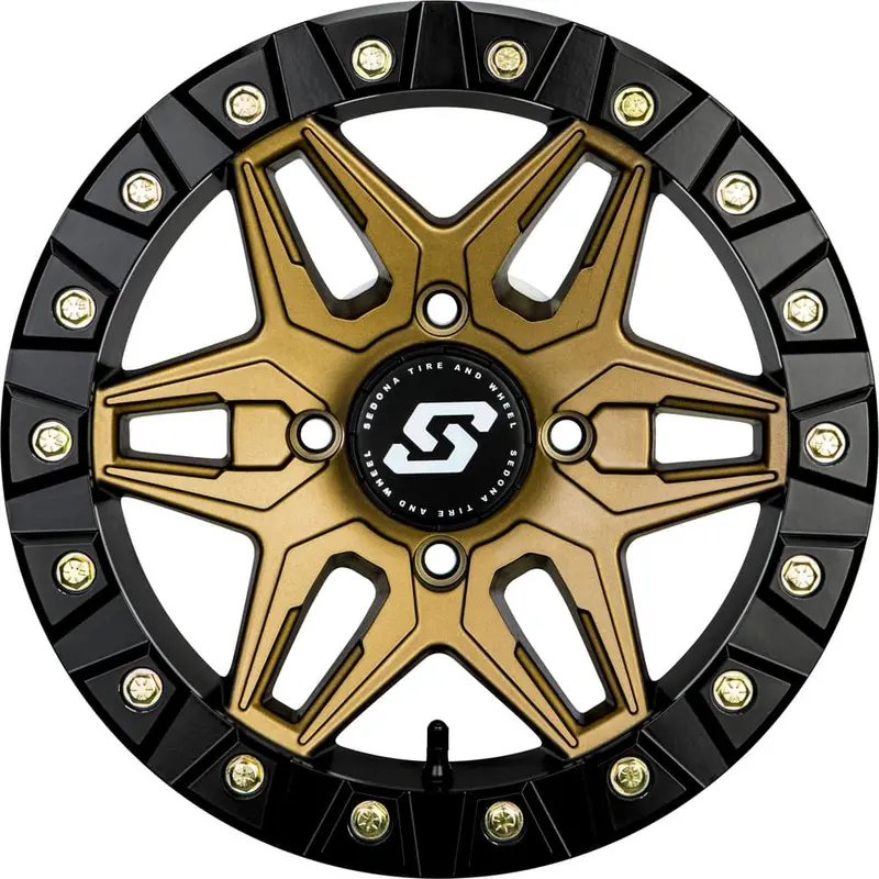 Sedona Black/Bronze Split 6 Beadlock & Maxxis Liberty Performance Off Road Wheel & Tire Kit 4