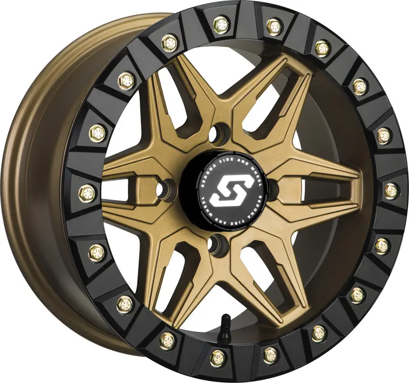 Sedona Black/Bronze Split 6 Beadlock & Sedona Coyote Wheel & Tire Kit 4