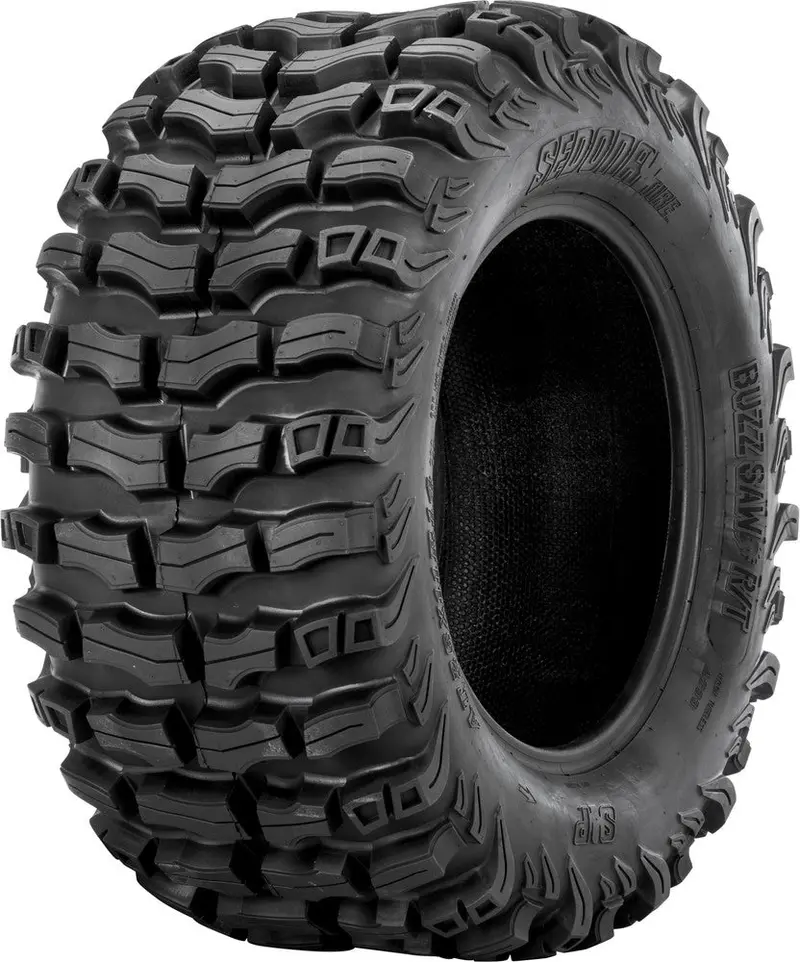 Sedona Black/Machined Split 6 Beadlock & Sedona Buzz Saw Rt Wheel & Tire Kit 3
