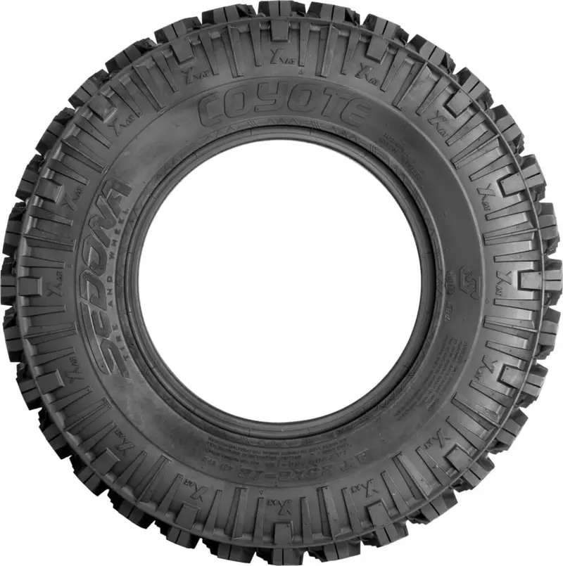 Sedona Black/Machined Split 6 Beadlock & Sedona Coyote Wheel & Tire Kit 5