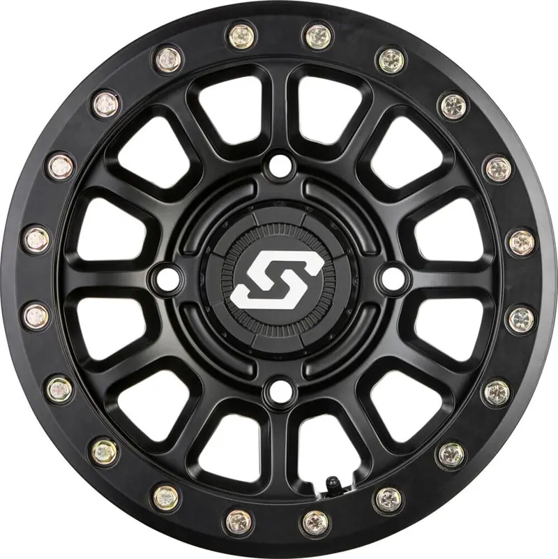 Sedona Black Sano Beadlock & Sedona Coyote Wheel & Tire Kit 4