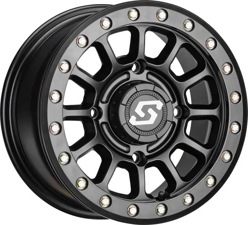 Sedona Black Sano Beadlock & Sedona Ridge Saw Wheel & Tire Kit 3