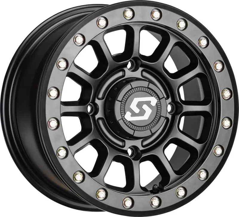 Sedona Black Sano Beadlock & Sedona Rockabilly Wheel & Tire Kit 3