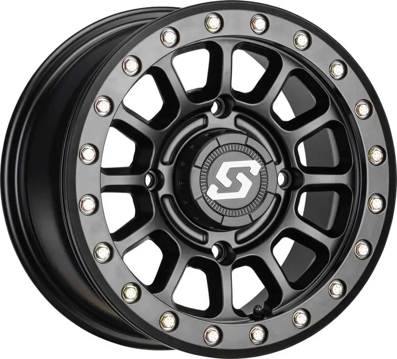 Sedona Black Sano Beadlock & System 3 Atx470 All Terrain Xtreme Wheel & Tire Kit 2