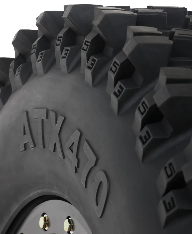 Sedona Black Sano Beadlock & System 3 Atx470 All Terrain Xtreme Wheel & Tire Kit 6