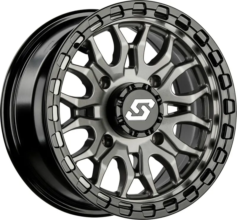 Sedona Ignition Non-Beadlock Wheel - Gunmetal/Black 2